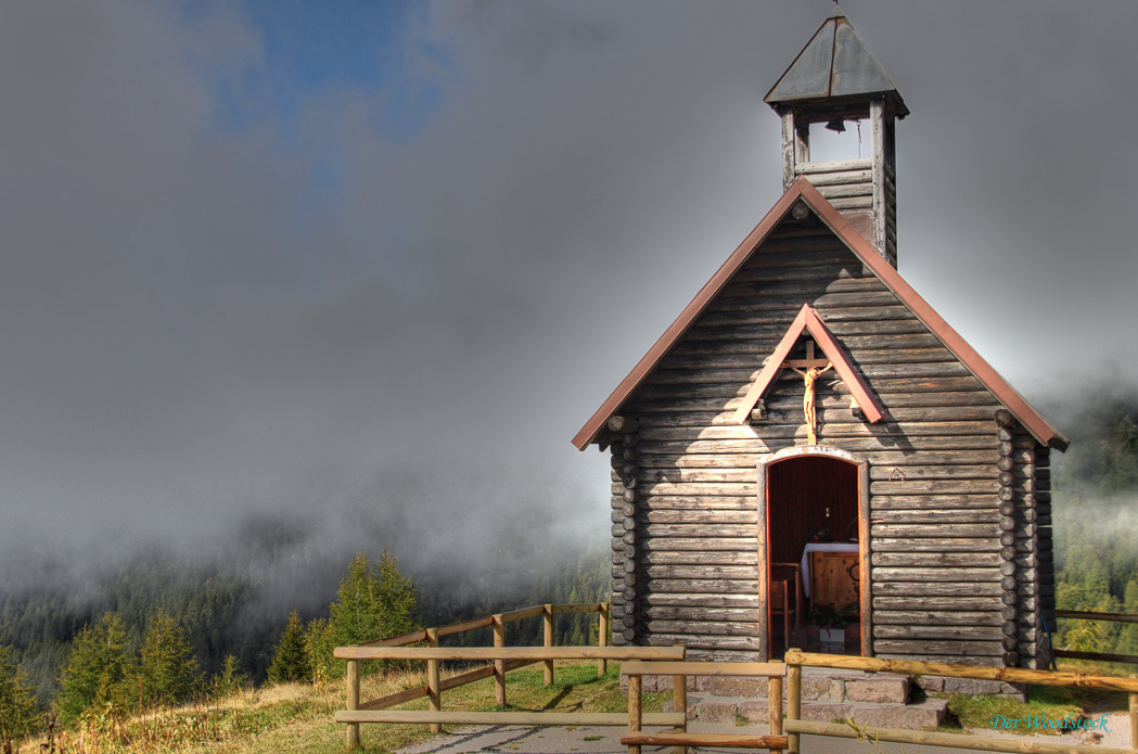 Kirchlein am Passo die Lavaze, Südtirol