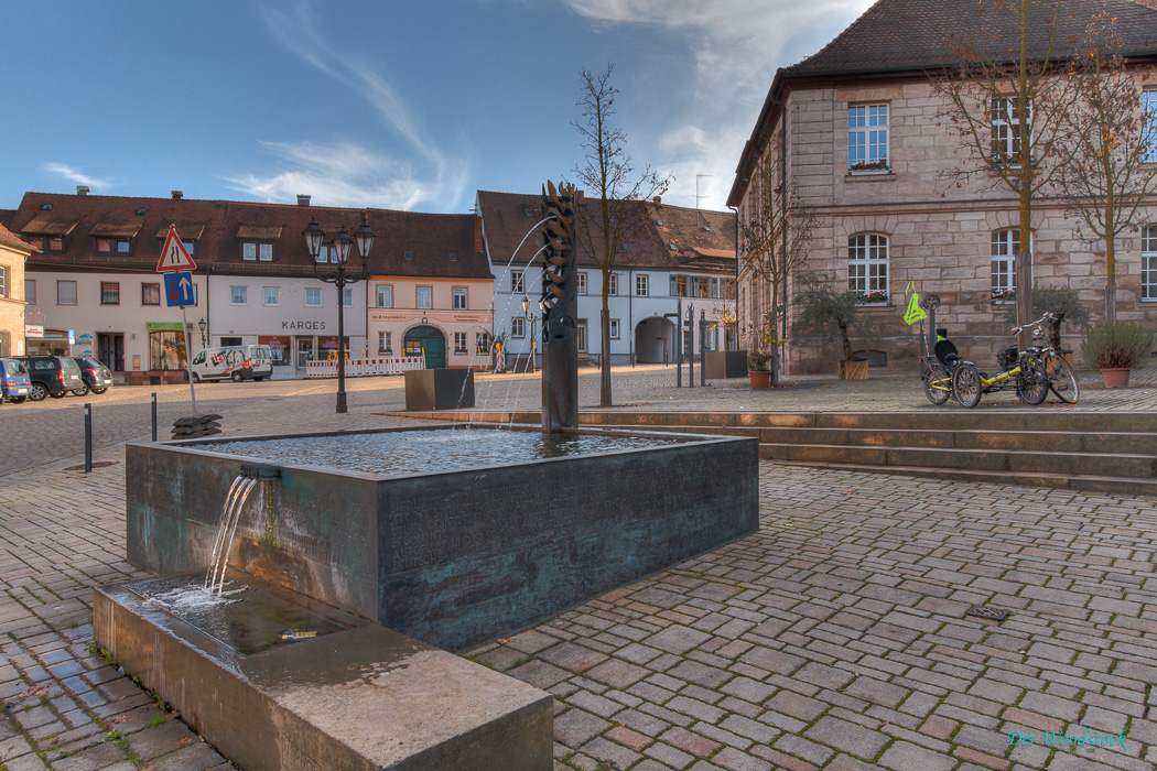 Prinzregentenplatz und altes Rathaus