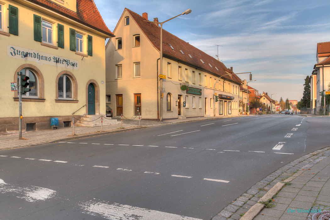 Nürnberger Strasse Richtung Osten