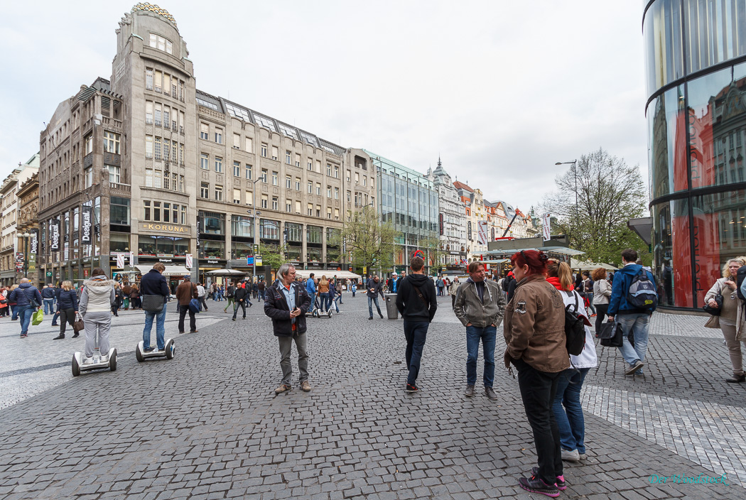 Unweit des Wenzelsplatzes