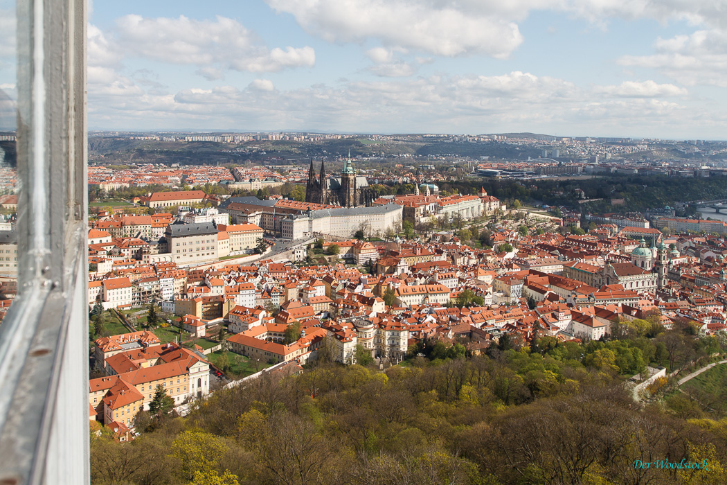 Blick vom Petrin auf die Stadt